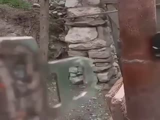 Замок на воротах