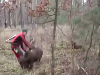 Странный охотник.