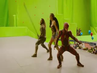 На съёмочной площадке в Голливуде