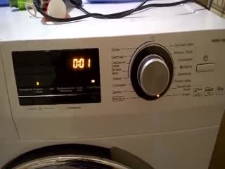 Заменил стандартные звуковые сигналы в стиральной машинке