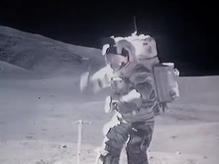 Астронавты на Луне