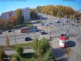 В Челябинске легковушка снесла пенсионера спешившего на трамвай