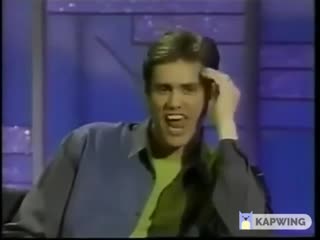 Джим Кэрри пародирует металлические группы