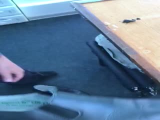 Новые туфли, с легким браком