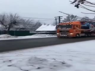 Как доставляют главную ёлку страны в Кремль