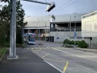 Электробусы Женевы 