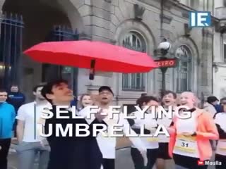 Летающий зонт 