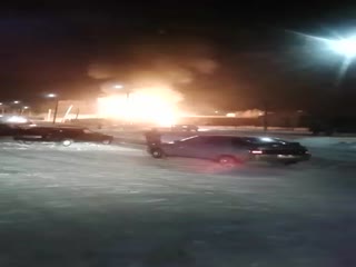 На автозаправке в Челябинской области прогремел мощный взрыв