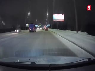 Смертельная авария с почтовым фургоном в Омске