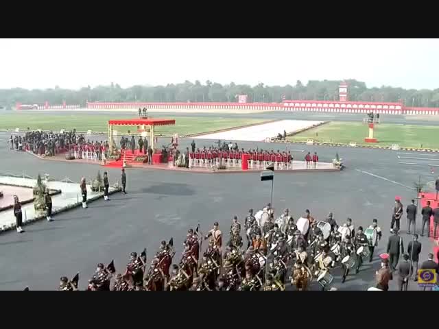Индия.Военный парад.