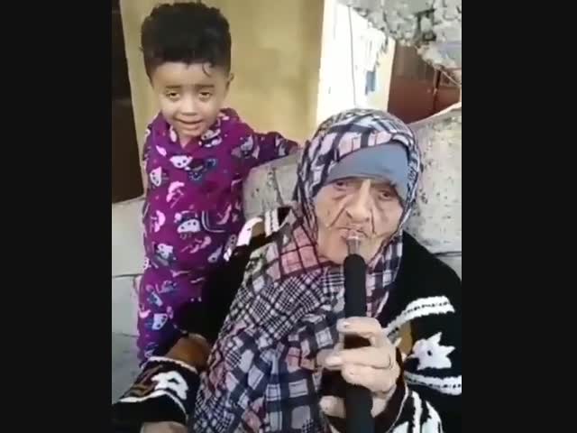 Чему она научит внука?