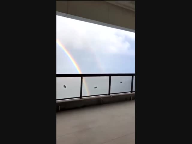 Видели ли вы когда-нибудь полную радугу?