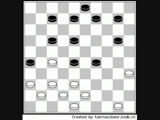 Партия в шашки