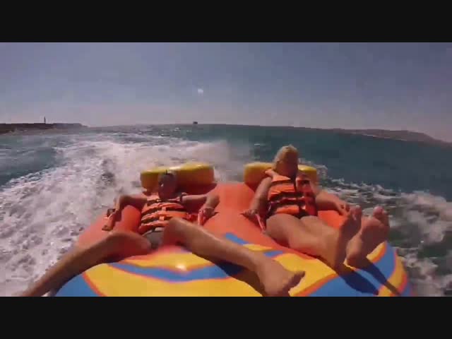 Покатухи на ватрушке