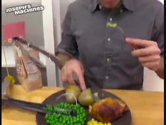 Очень необычный завтрак