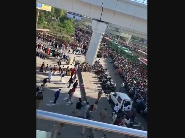 Карантин в Нью-Дели, Индия