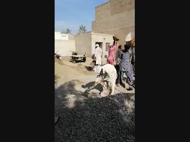 Слаженная работа.