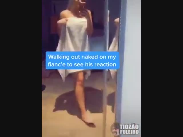 Американки вышли голыми из ванной и сняли реакцию своих парней