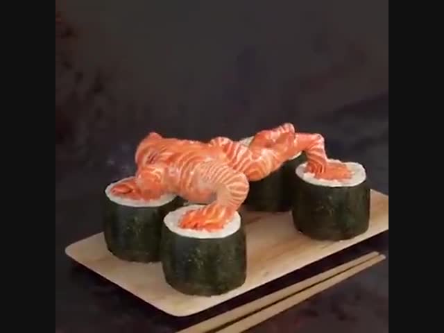 Если бы суши ожили...