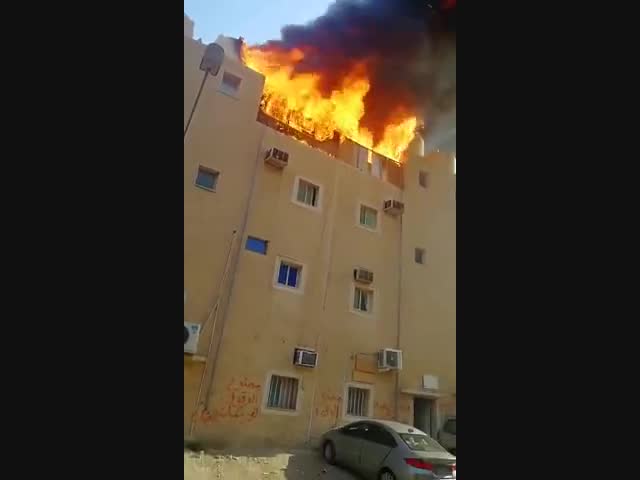 Пожар, который закончился без помощи пожарных