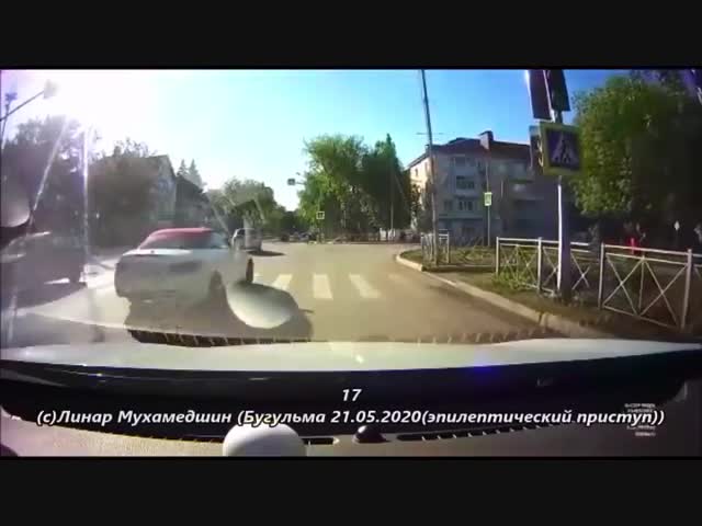 В Татарстане с водителем случился приступ эпилепсии