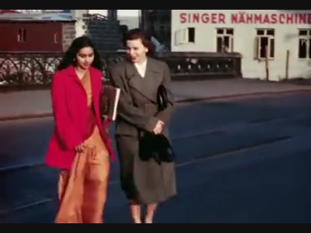 Германский Гамбург в 1950 году