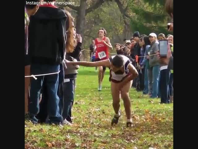 Когда до финиша осталось несколько метров, но сил уже нет