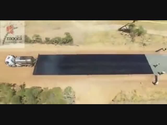 Строительство дорог в Австралии
