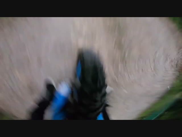 Байкер чуть не погиб в лесу