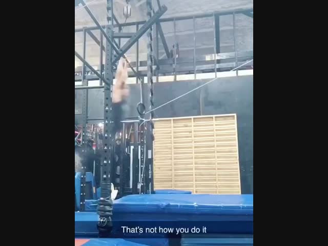 Своеобразная тренировка