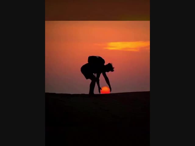 Красивые кадры с солнцем