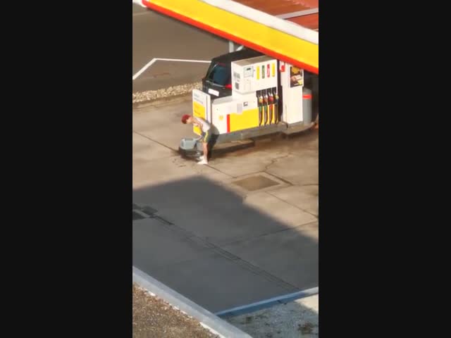 Если больше негде помыться...