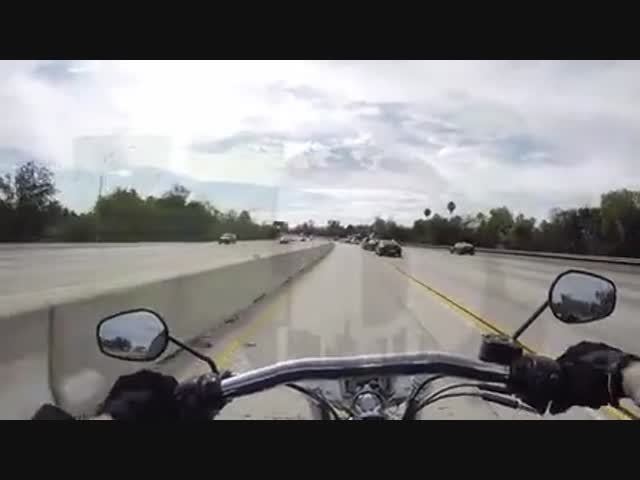 Пересел с мотоцикла на автомобиль