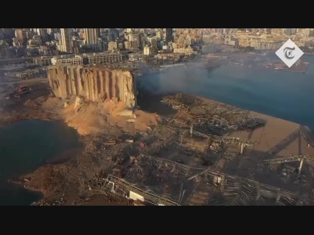 Бейрут - или, вернее, то, что от него осталось после вчерашнего взрыва