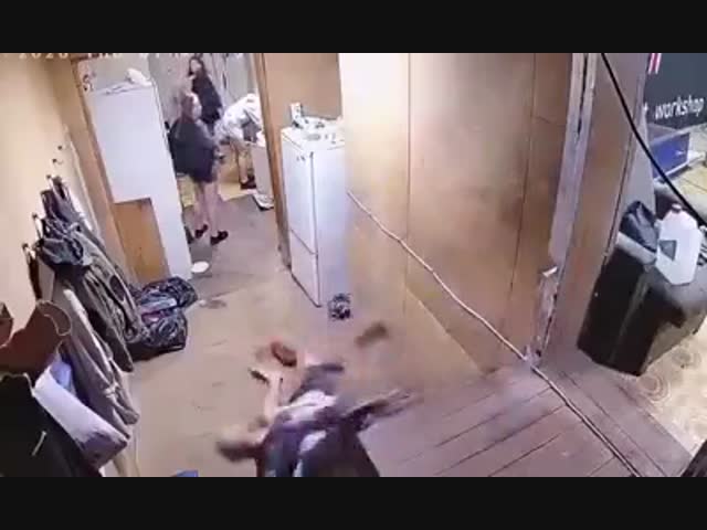 Ох уж эта лестница!