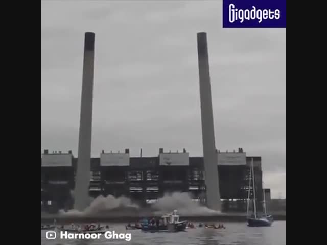 Снос зданий - это красивое шоу