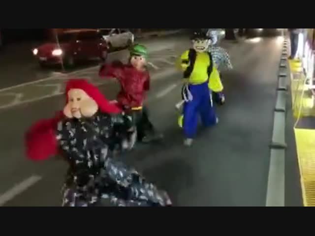 Бразильские экстремальные танцы