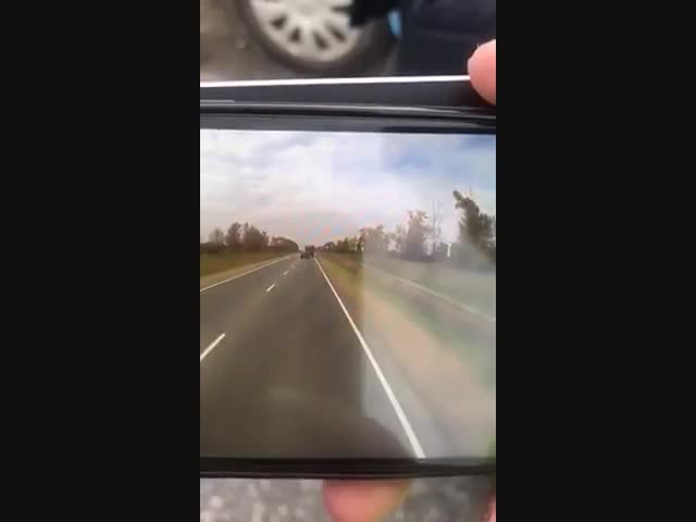Момент страшного ДТП в Иркутской области запечатлела камера видеорегистратора