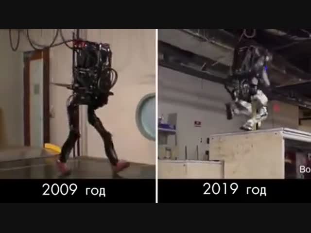 Роботы шагнули далеко вперед за 10 лет