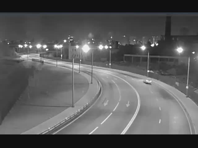 Авария на ровном месте