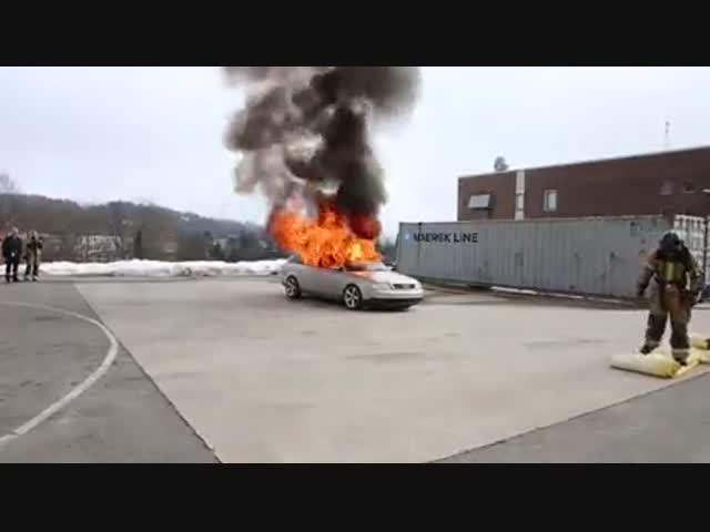 Новые средства пожаротушения