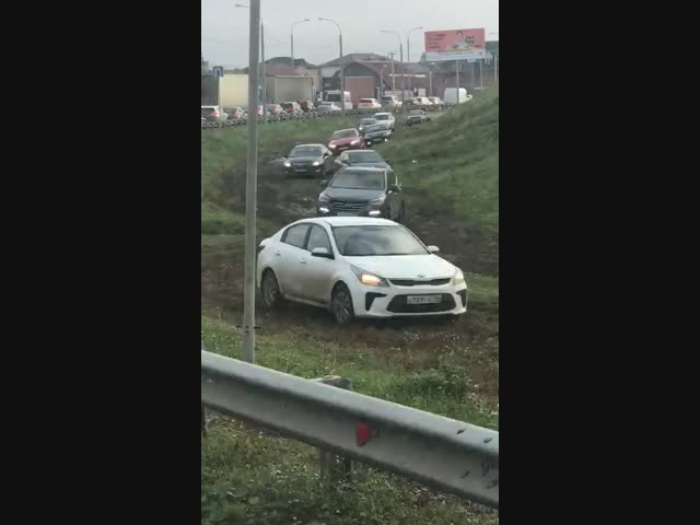 Что у нас тут - ралли off road?