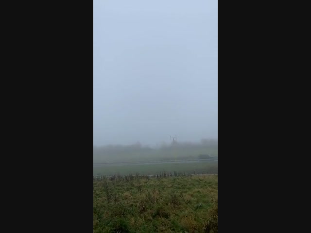 Boeing 747: взлёт в тумане