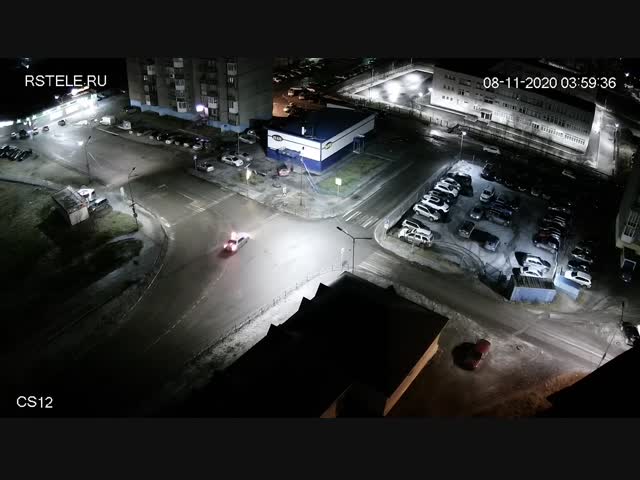 Забор помог задержать нетрезвого водителя