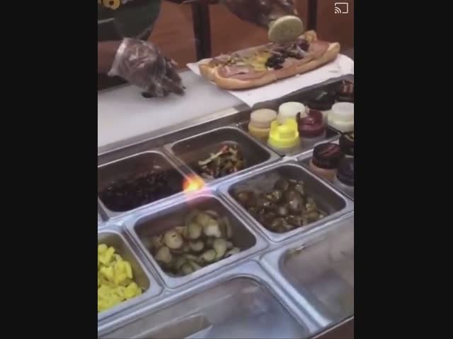 Заснула на рабочем месте