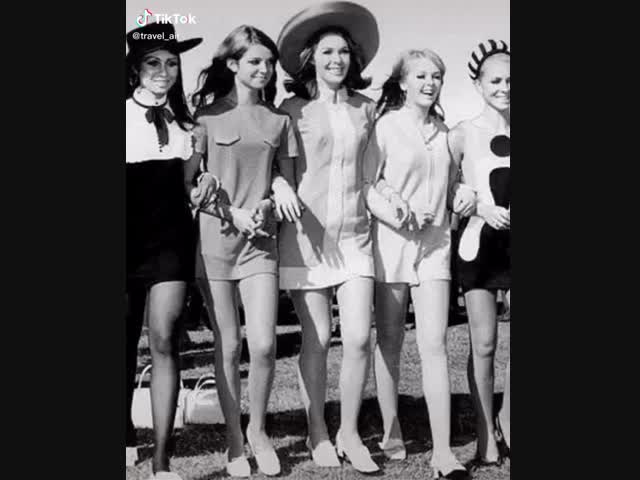 Девушки тогда и сейчас.