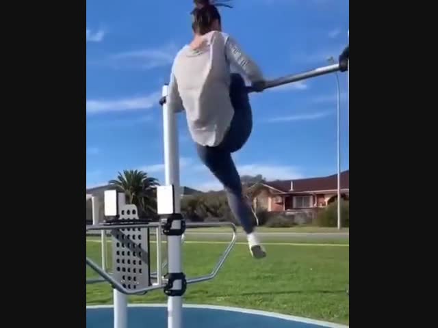 Неудачный соскок