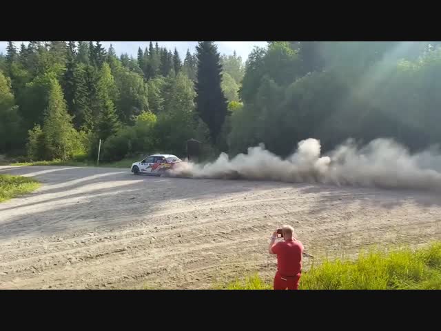 Случай на ралли