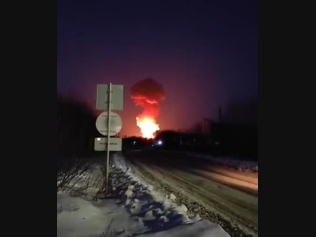 Еще один мощный взрыв в России