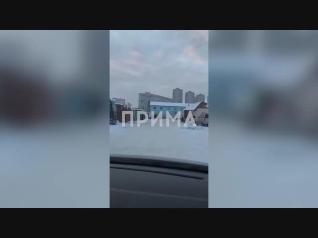 В Красноярске на рынке "Луч" была слышна стрельба